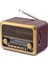 Radyo Nostalji Şarjlı Pilli Bt/usb/sd/aux Nns NS-3315BT 1