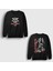 Siyah Beast Metal Iron Maiden Sırt Baskılı Sweatshirt 1