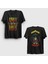 Siyah Jungle Guns N Roses Sırt Baskılı T-Shirt 1