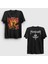 Siyah Kings Of Metal Manowar Sırt Baskılı T-Shirt 1