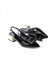 Sprs 02830 4 Cm Topuklu Kadın Arkası Açık Stiletto Ayakkabı 5