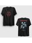 Siyah Movie V2 Rammstein Sırt Baskılı T-Shirt 1