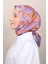 Soft Pamuk Eşarp 4128-2 Mor 3