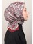 Soft Pamuk Eşarp 4130-3 Bordo 2