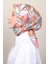 Soft Pamuk Eşarp 4128-8 Gül Kurusu 3
