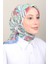Soft Pamuk Eşarp 4128-9 Indigo 1