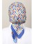 Soft Pamuk Eşarp 4140-4 Saks Mavisi 4
