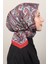 Soft Pamuk Eşarp 4130-4 Kırmızı 2