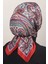 Soft Pamuk Eşarp 4130-4 Kırmızı 4