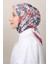 Soft Pamuk Eşarp 4133-4 Mürdüm 3