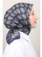 Soft Pamuk Eşarp 4129-9 Saks 2