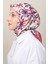 Soft Pamuk Eşarp 4134-1 Fuşya 3