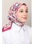 Soft Pamuk Eşarp 4134-1 Fuşya 5