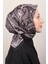 Soft Pamuk Eşarp 4130-12 Siyah 2