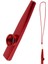 MK-02R Metal Kazoo İp Askılı Alüminyum Alaşım Kırmızı 1