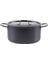 Titanium Profesional Derin Tencere - Antrasit - 22 cm 1