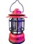 Rt-28 Nostaljik Şarjlı El Feneri Kamp Lambası ve Powerbank Kırmızı 2