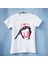 Kadın Yoga Meditasyon Özel Tasarım Baskılı Regular T-Shirt 2