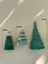 Sea Home 3'lü Yılbaşı Ağacı, Noel Ağacı, Yeni Yıl Ağacı, Karlı Ağaç Set Soya Wax, Doğal Mum 3