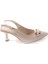 La Pia 02846 6 cm Topuklu Arkası Arkası Açık Kadın Stiletto Ayakkabı 2