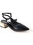 Sprs 02827 4 cm Topuklu Kadın Arkası Açık Stiletto Ayakkabı 1
