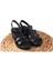 Mvşm 02860 Orto Pedik Dolgu Topuk Günlük Kadın Sandalet 4