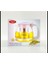 Çelık Süzgeçlı Cam Demlik 700 ml 2
