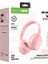 Krh4 Aktif Gürültü Engelleyici Özellikli Kafaüstü Kablosuz Bluetooth Kulaklık - Pembe 11 3