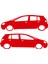 Hyundai Getz Gölge Sticker - Getz Sticker - Kelebek Cam Sticker - Sağ Sol Set - Oto Sticker - Araba Sticker - Araç Sticker 1
