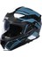 Gullwıng Navıgator Mavi Beyaz Çene Açılır Kask 1
