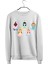 Yoga Tasarım Çocuklar Özel Desen Baskılı Sweatshirt 1