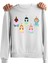 Yoga Tasarım Çocuklar Özel Desen Baskılı Sweatshirt 2