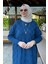 Arzu Triko Tunik Indigo 2