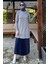 Bilge Triko Tunik Gri 3