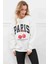 Bayan Sweatshirt 3 Iplik Beyaz 4