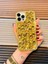 Iphone 15 Promax Gold Taşlı Kokoş Kılıf 2