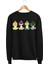 Yoga Çocuklar Tasarımlı Özel Baskı Regular Sweatshirt 1