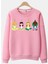 Yoga Çocuklar Tasarımlı Özel Baskı Regular Sweatshirt 1