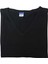 Tişört 3'lü ekonomik paket siyah slim fit V yaka pamuklu cotton nefes alabilen berrak marka VS1-4XXL 3
