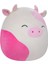 Çocuk Squishmallows Pembe Inek Caedyn 40 cm 2