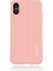 iPhone x Uyumlu Kılıf Mat Pastel Renkli Çizgi Kanallı Kaliteli Tio Silikon Kapak 1