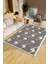 Comfort Modern Yumuşak Konforlu Halı ve Yolluk 135D Krem Gri 1