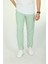 Double Face Jogger Pantolon Mint Yeşili 5