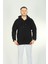 Kuzu Peluş Sweat Siyah 3