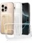Apple iPhone 16 Pro Max Uyumlu Kılıf Kartlık Bölmeli Arkası Şeffaf Soft Dayanıklı Kılıf Kapak 3