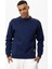 Cool Hill Bisiklet Yaka Armalı Regular Fit Erkek Sweatshirt 1