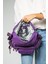 Klinkır Kumaş Ister Sırt Ister Omuz Ister Çapraz Askılı Fonksiyonel Kullanım Kadın Çantası 30*30 cm 4