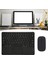 Blackview Tab 30 Wi-Fi Tablet 10.1" Uyumlu Kablosuz Bluetooth Şarjlı Touchpad'li Klavye Mouse Seti - Siyah 3