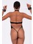MDYK02 Baskılı Tül ve Deri Bileklik Şık Babydoll 51190 (Mulvix) 2