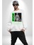 Sokak Sitili Heykel Kadın Savaşcı Erkek Kadın Unisex Dijital Baskılı Beyaz Sweatshirt 4